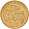 Купить Австралия 1 доллар  2008 "100 лет Закону о карантине" UNC в буклете