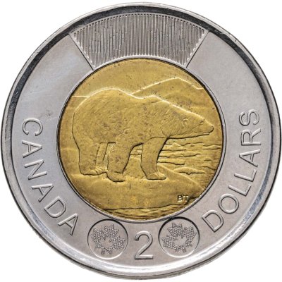 купить Канада 2 доллара (dollars) 2012 "Дата под портретом"