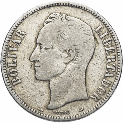 купить Венесуэла 5 боливаров 1904
