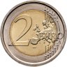 Купить Италия 2 евро 2015 "750 лет со дня рождения Данте Алигьери"