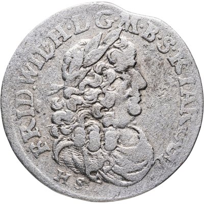 купить Бранденбург-Пруссия 6 грошей 1683