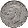 Купить Великобритания 1 шиллинг (shilling) 1946 "Шотландский шиллинг - лев, сидящий на короне"