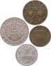 Купить Австрия набор из 4 монет 10, 50 грошей и 1, 10 шиллингов 1961-1988