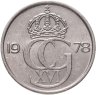 Купить Швеция 25 эре (ore) 1978
