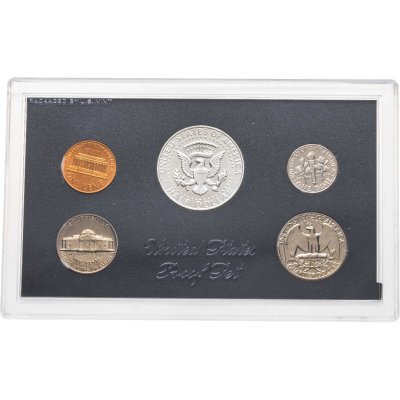 купить США годовой набор из 5 монет 1, 5, 10, 25, 50 центов 1968