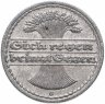 Купить Германия (Веймарская республика) 50 пфеннигов (pfennig) 1921  знак монетного двора "G" — Карлсруэ