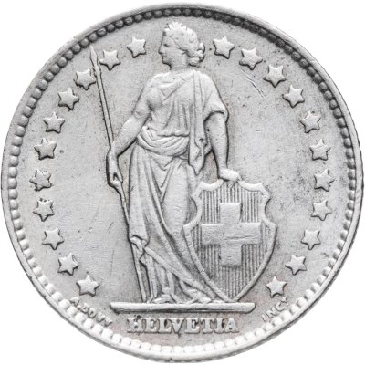 купить Швейцария 1 франк (franc) 1963