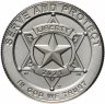 Купить США 50 центов (1/2 доллара, half dollar) 2021 "Национальный мемориал и музей правоохранительных органов", в подарочном футляре с сертификатом подлинности