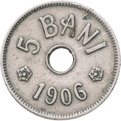 купить Румыния 5 банов (bani) 1906