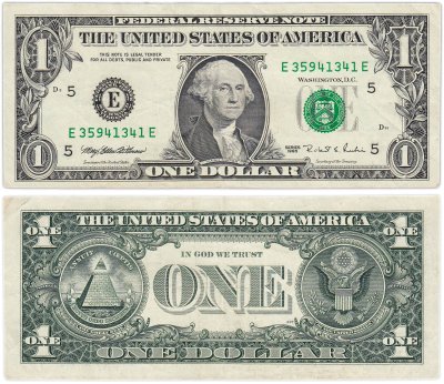 купить США 1 доллар 1995 Е