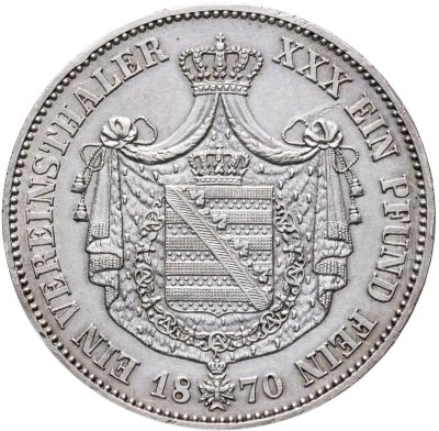 купить Германия, Саксен-Веймар-Эйзенах 1 союзный талер 1870