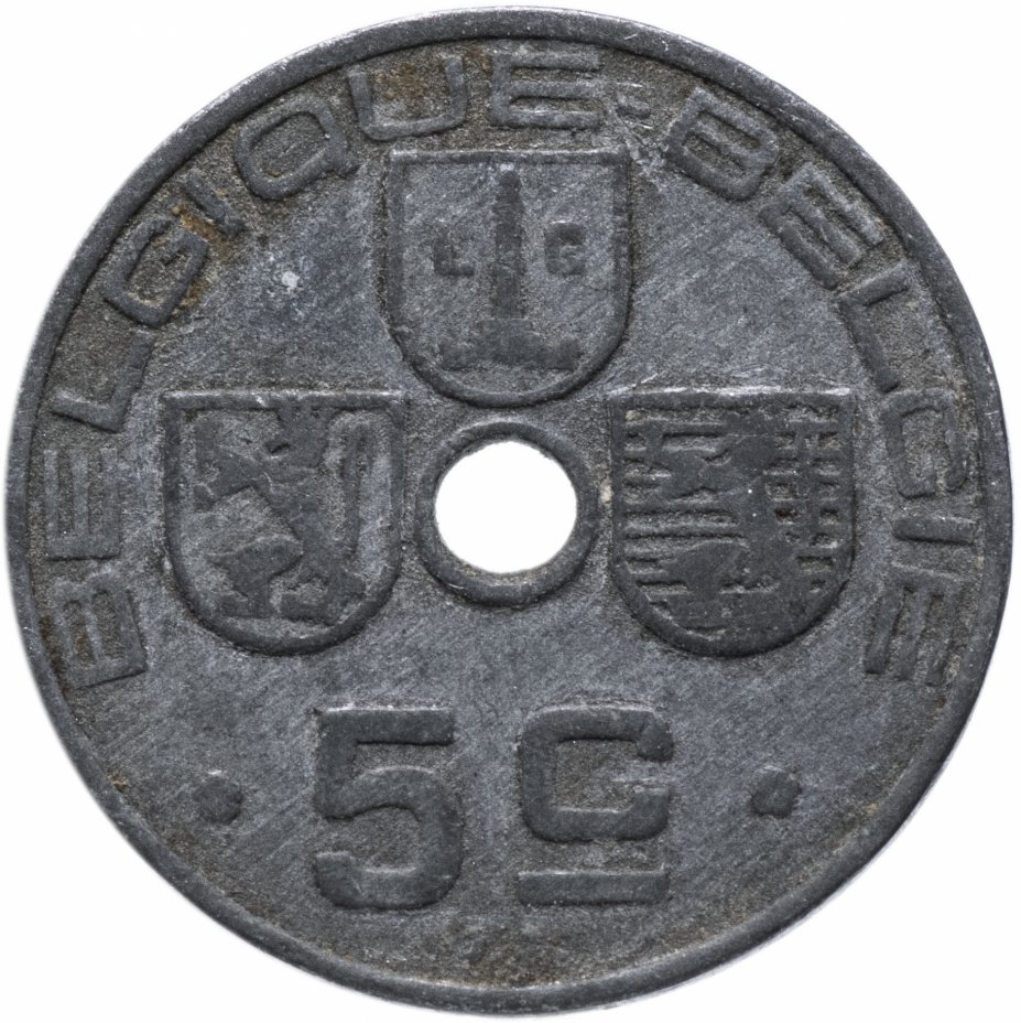 купить Бельгия 5 сантимов (centimes) 1940-1946 'BELGIQUE - BELGIE'