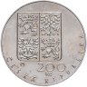 Купить Чехия 200 крон 1994 "650 лет Собору Святого Вита"