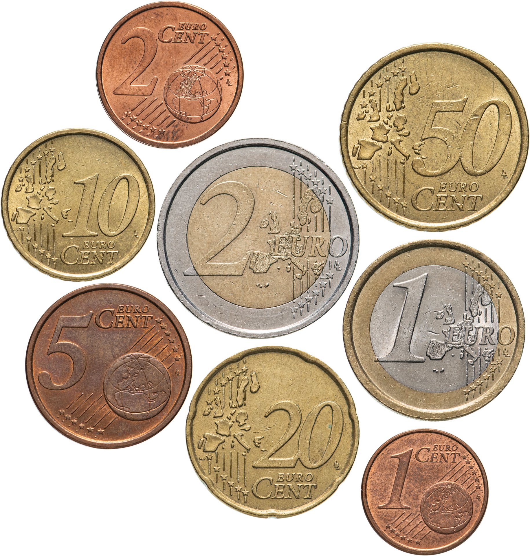 8 монет в операции. Набор евро монет Италия. Евро копейки. 8 Монет. Восьмерка монет.