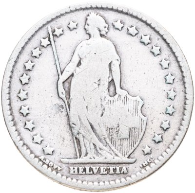 купить Швейцария 1 франк (franc) 1899