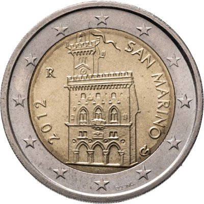 купить Сан-Марино 2 евро 2012