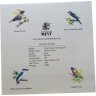 Купить Фиджи набор из 4 монет 2 доллара 2007 "Птицы острова" в футляре с сертификатом