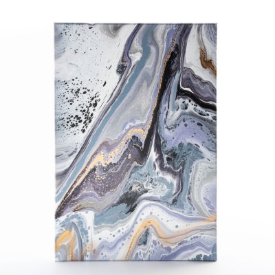 купить Картина "Дорога к снежной королеве", живопись, интерьерная картина, холст, акрил, Российская Федерация, 2022 г.