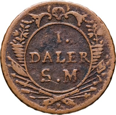 купить Швеция 1 далер (daler) 1718 "Проворство и готовность"