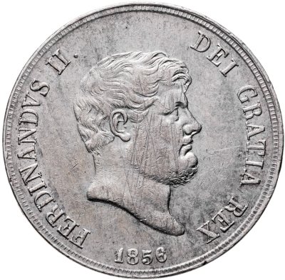 купить Италия, Королевство обеих Сицилий 120 гран 1858 Фердинанд II