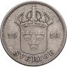 Купить Швеция 50 эре (ore) 1916