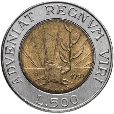 купить Сан-Марино 500 лир (lire) 1993 "Росток"