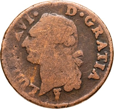 купить Франция 1 соль 1789