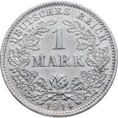 купить Германия (Германская империя) 1 марка 1914 "D"