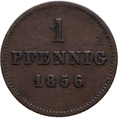 купить Бавария 1 пфенниг 1856