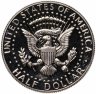 Купить США 50 центов (1/2 доллара, half dollar) 1986 S Kennedy Half Dollar (Кеннеди) знак монетного двора "S" - Сан-Франциско