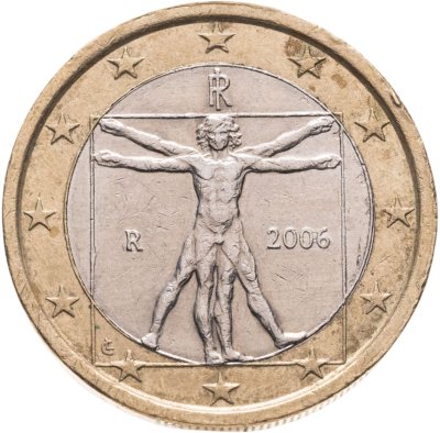 купить Италия 1 евро (euro) 2006-2008, случайный год