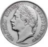 Купить Германия, Вюртемберг 1 гульден 1841 "25 лет правлению Короля Вильгельма I"