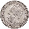 Купить Нидерланды 25 центов (cents) 1928