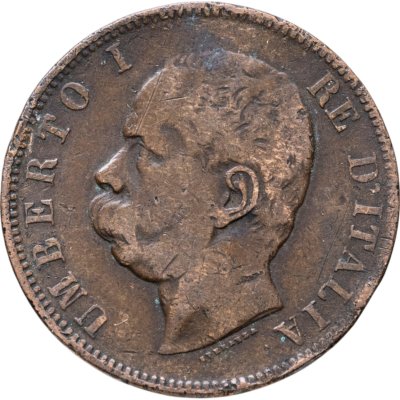 купить Италия 10 чентезимо (centesimi) 1893 Знак монетного двора "BI" - Бирмингем