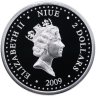 Купить Остров Ниуэ 2 доллара 2009 "12 дней рождества: день 8-й, доярки"