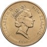 Купить Новая Зеландия 2 доллара (dollars) 1991