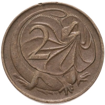Купить Австралия 2 цента (cents) 1966