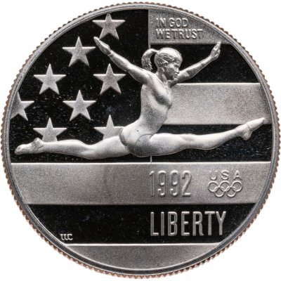 купить США 50 центов (1/2 доллара) 1992 S "Олимпийские игры в Барселоне" с сертификатом