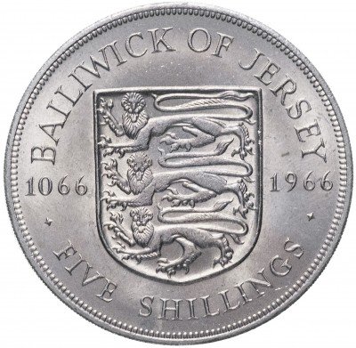 купить Джерси 5 шиллингов 1966 "900 лет битве при Гастингсе"
