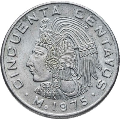 купить Мексика 50 сентаво (centavos) 1975