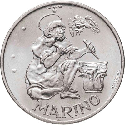купить Сан-Марино 500 лир (lire) 1975 "Скульптор"