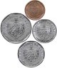 Купить Куба набор монет от 1 до 25 сентаво 1994-2006 (4 штуки)