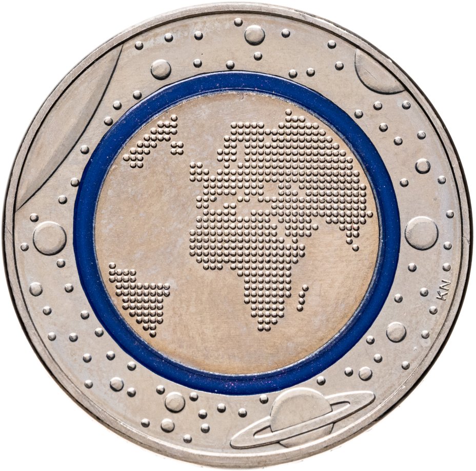 Купить Германия 5 евро 2016 "Планета Земля" D