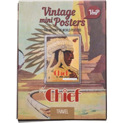 купить Ниуэ 1 доллар 2015 "Винтажные постеры - Вождь" в блистере