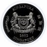 Купить Сингапур 2 доллара 2012 "Год Дракона", в футляре с сертификатом