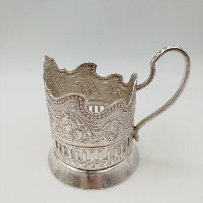 купить Подстаканник "Советский космос", мНЦ (медь-никель-цинк), Кольчугинский завод цветных металлов, СССР, 1970-1980 гг.
