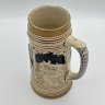 Купить Кружка пивная , украшенная изображением трактирной сцены (Пьяный музыкант), керамика, рельеф, Marzi & Remy, Германия, 1964-1990 гг.