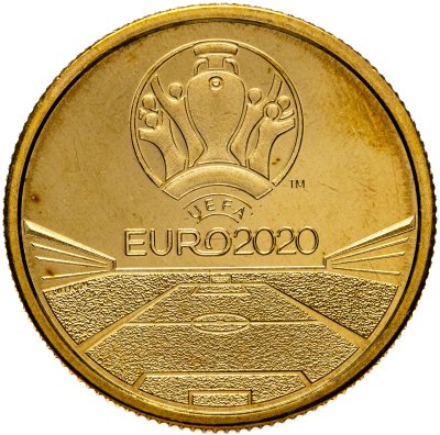 купить Бельгия 2,5 евро 2021 "Чемпионат Европы по футболу УЕФА 2020"
