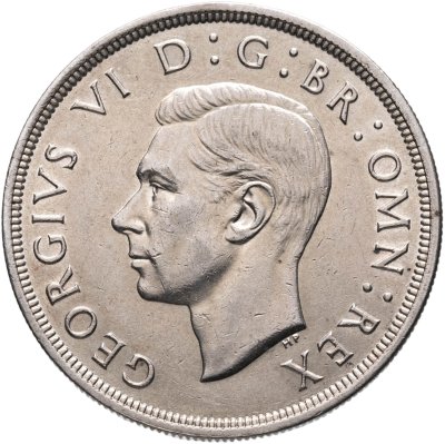 купить Великобритания 1 крона 1937 Коронация Короля Георга VI в капсуле
