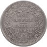 Купить Индия (Британская) 1 рупия (rupee) 1892 C  знак монетного двора: "C" - Калькутта